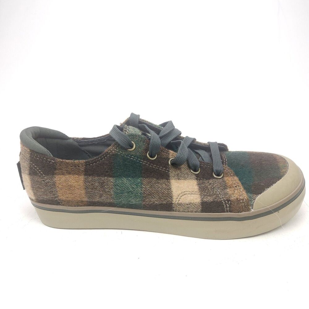 Keen Elsa III plaid wool Casual Sneakers Shoes Women’s Size 8.5